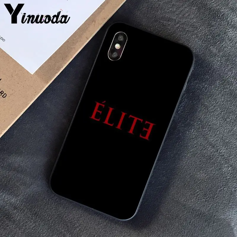 Yinuoda испанский ТВ серии Elite Новинка Fundas чехол для iPhone X XS MAX 6 6s 7 7plus 8 8Plus 5 5S SE XR 11 11pro max - Цвет: A16