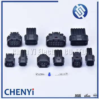 

1set 2/3/4/8/12 pin car waterproof auto connector LED headlight speaker plug sensor connectors For Honda Civic Odyssey XRV VEZEL