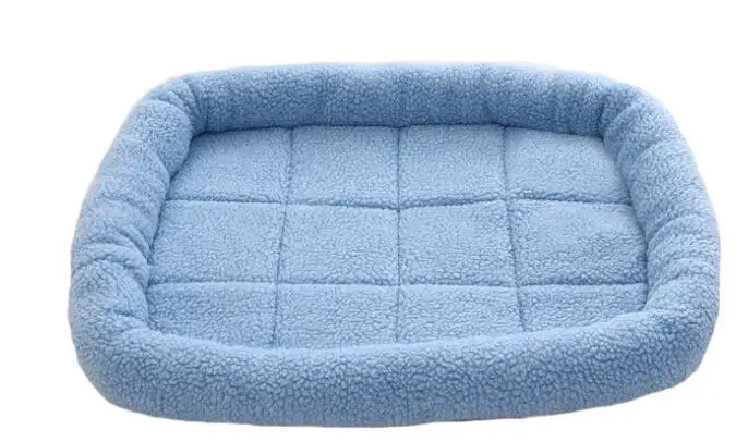 3 New Pet Cat Dog Mat Cushion Winter Warrm Washable Waterproof Bottom Small Medium Dogs Sleeping Bed Pad Solid Puppy Kitten Nest - Цвет: 3