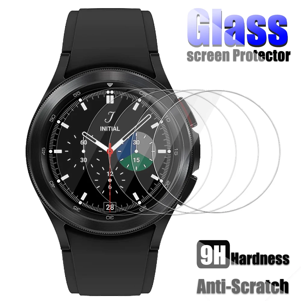 Защитное закаленное стекло для Samsung Galaxy Watch 4 Classic 42 мм 46 | Электроника