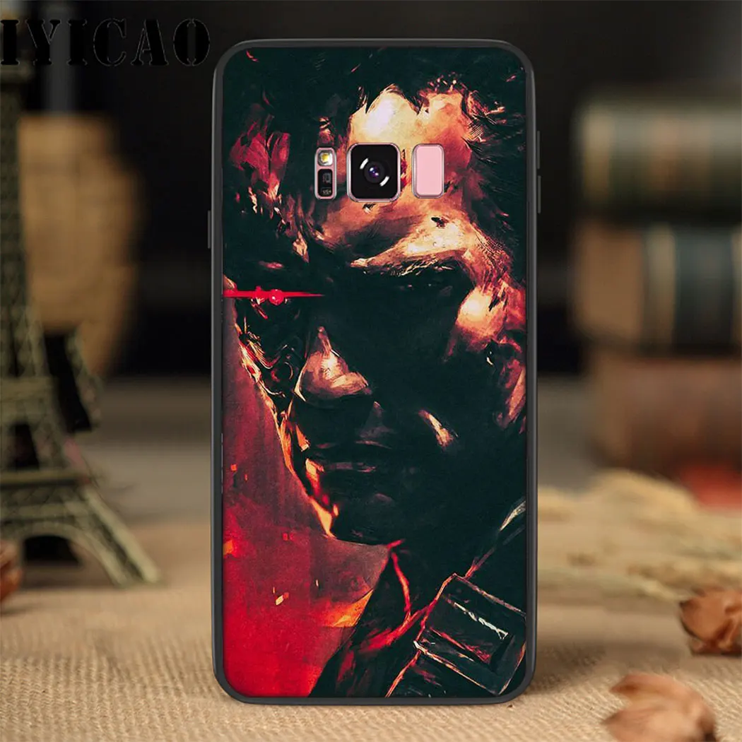 Терминатор Шварценеггер мягкий чехол для samsung A70 A60 A50 A40 A20 A10 Note 8, 9, 10, плюс A10S A20S A30S A40S A50S M20 M30 - Цвет: 10