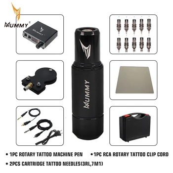 

Mummy Japan Coreless Motor Tattoo Machine Needles Power Supply Accessories Rotating Tattoo Machine Tattoo Supplies