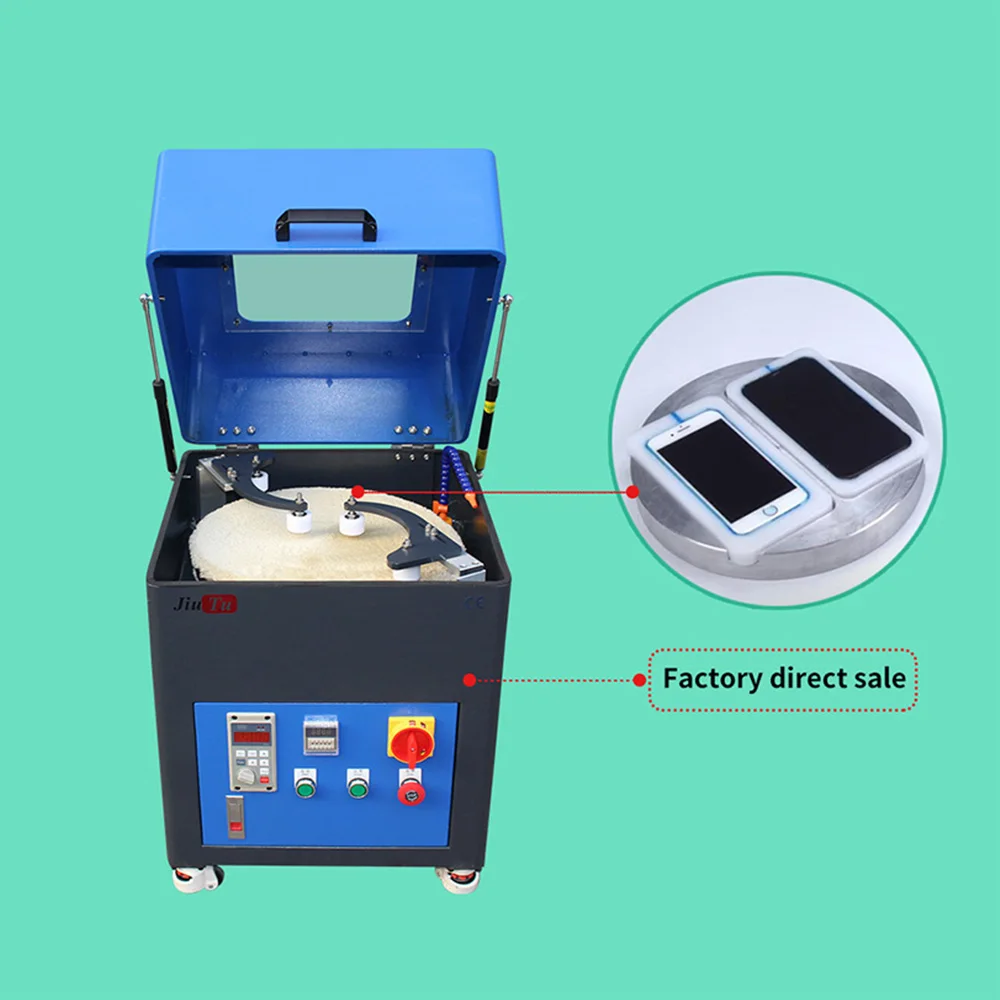 LCD Screen Display Scratch Removal Machine For iPhone Samsung iWatch iPad  Huawei Glass Refurbish Polishing Machine