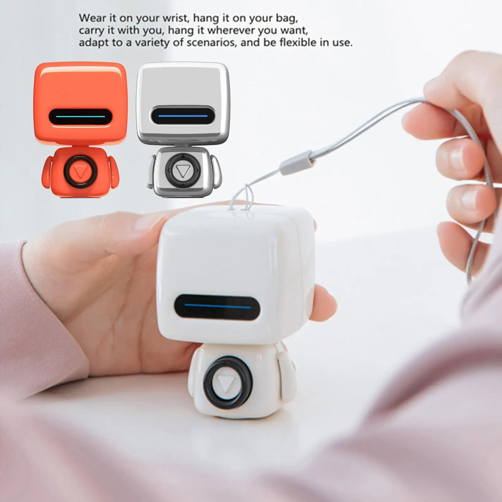 

HOT SALESï¼ï¼ï¼New Arrival Robot Bluetooth 5.0 Wireless Audio Speaker with Microphone Hands-Free Calling