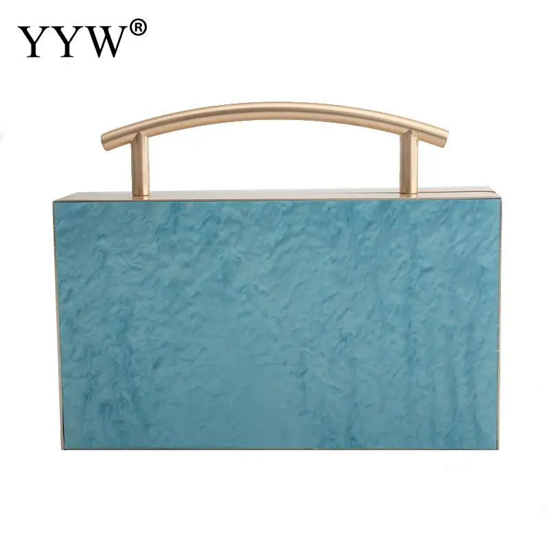 blue Акриловый кошелек, клатч, роскошные сумки, женские сумки, дизайнерские сумки, пляжные дорожные летние акриловые сумки, водонепроницаемые сумки для выпускного вечера - Цвет: blue