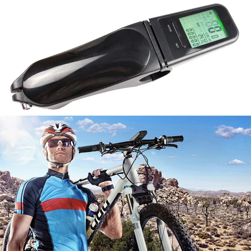 Велосипедный компьютер, светящийся MTB дорожный ствол со спидометром, беспроводной Велосипедный секундомер, велосипедный ЖК-дисплей, большой экран, лидер продаж