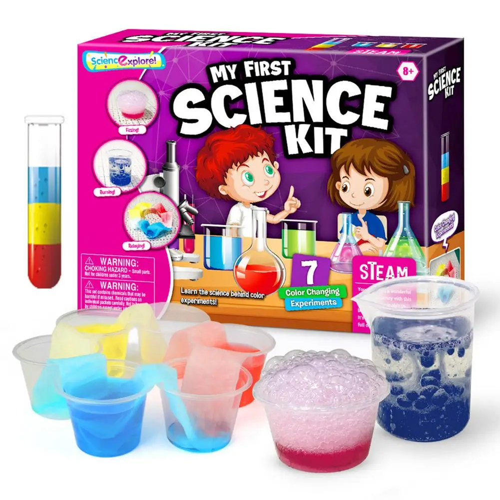 My First Science Kit Kids Science Experiment Kit 38 Experiments Aged 3-8
