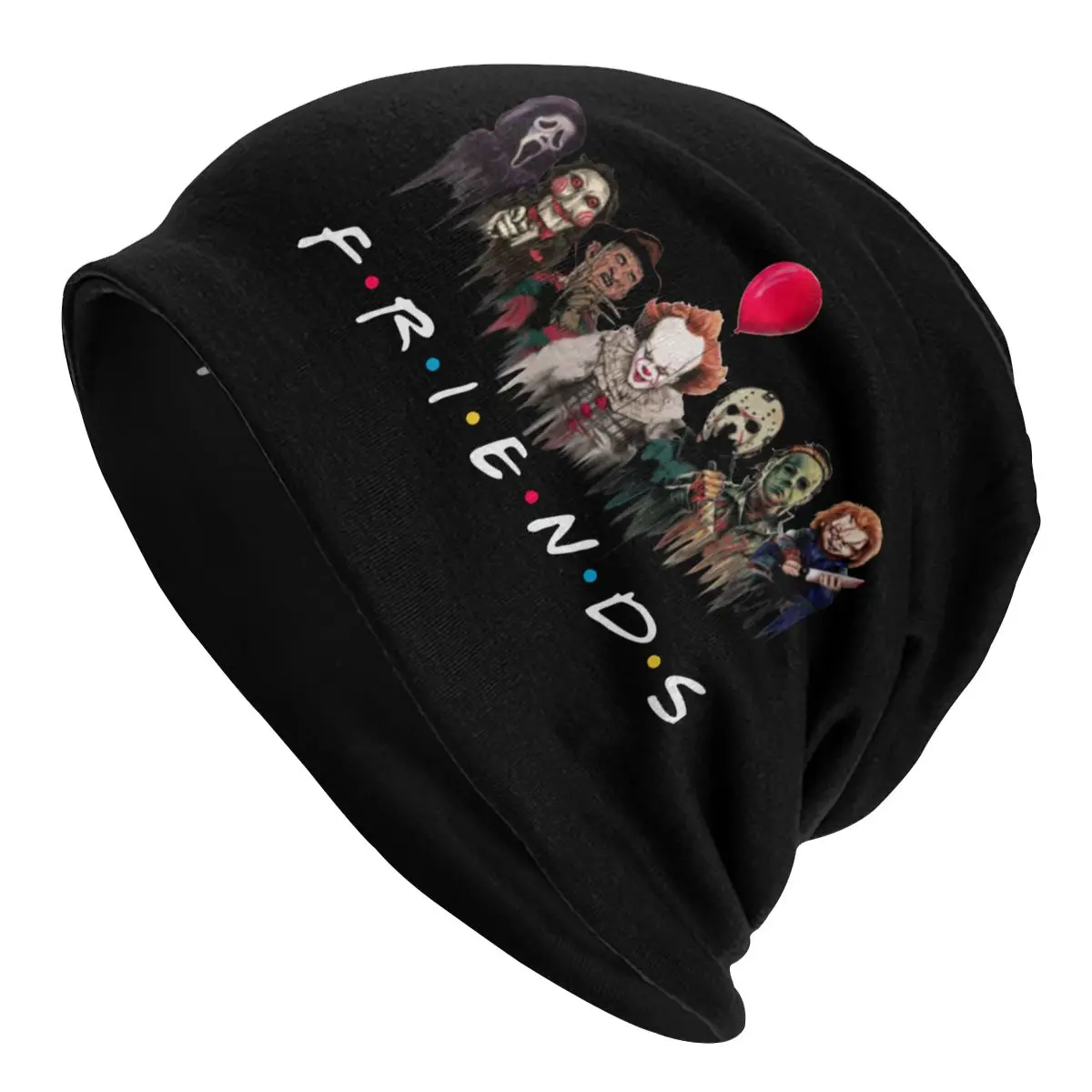 Horror Friends Halloween Pennywise Hat Autumn Winter Skullies