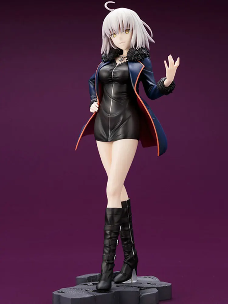 

25CM Anime Fate Grand Order black Jeanne d'A Action Figures toys Fate stay night Saber Anime figure Toys For children Christmas