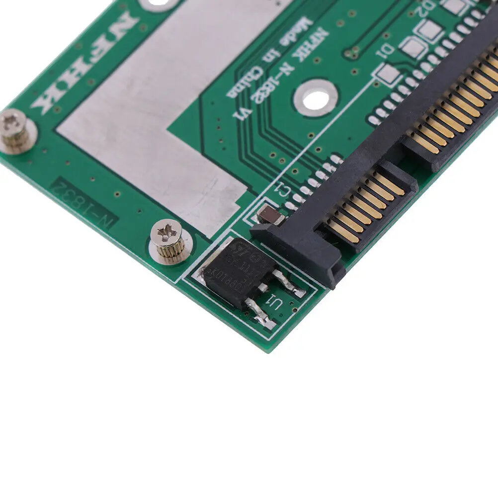 mSATA SSD to 2.5'' SATA 6.0 gps adapter converter card module board mini for Tablet PC