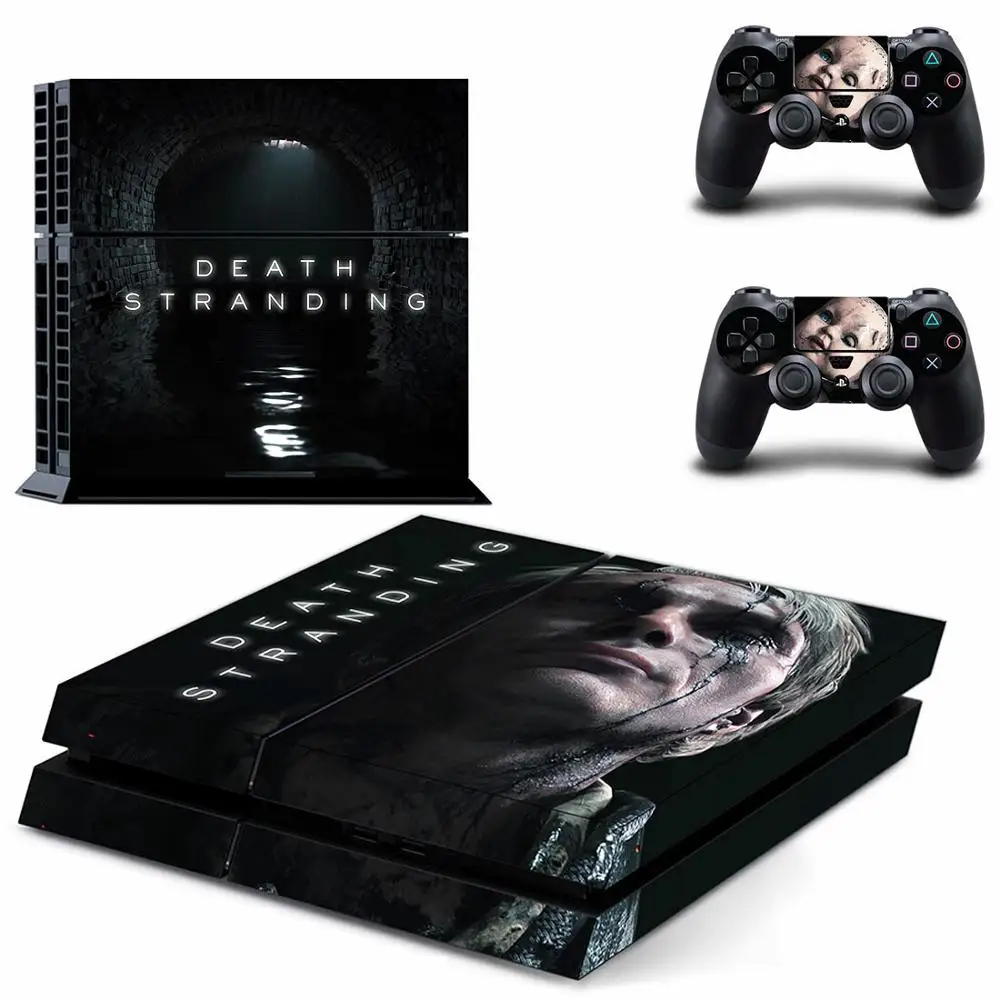 GYTM2708 Death Stranding PS4 наклейка s Play station 4 кожа PS 4 Наклейка Наклейки Обложка для Playstation 4 PS 4 консоли и контроллера Скины - Цвет: GYTM2708