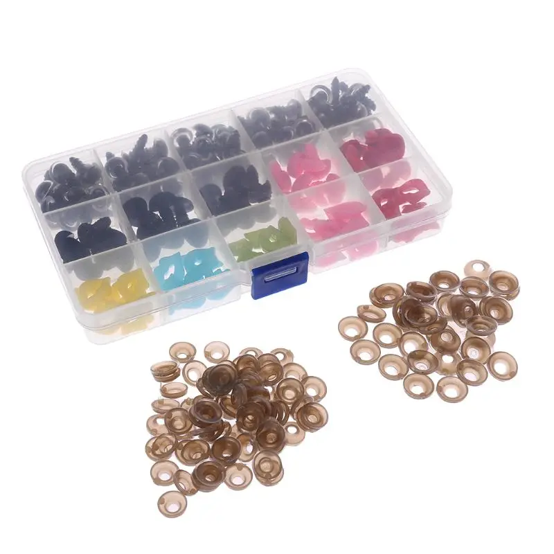 140pcs Diy Doll Puppet Plastic Eyes Nose Mouth Safety Washers Pads For Handmade Plush Anime Doll Girl Craft Children Kids Toy Dolls Accessories Aliexpress aliexpress