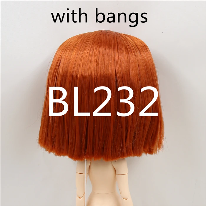 ICY blyth doll wig only rbl scalp and dome short hair for custom doll 12