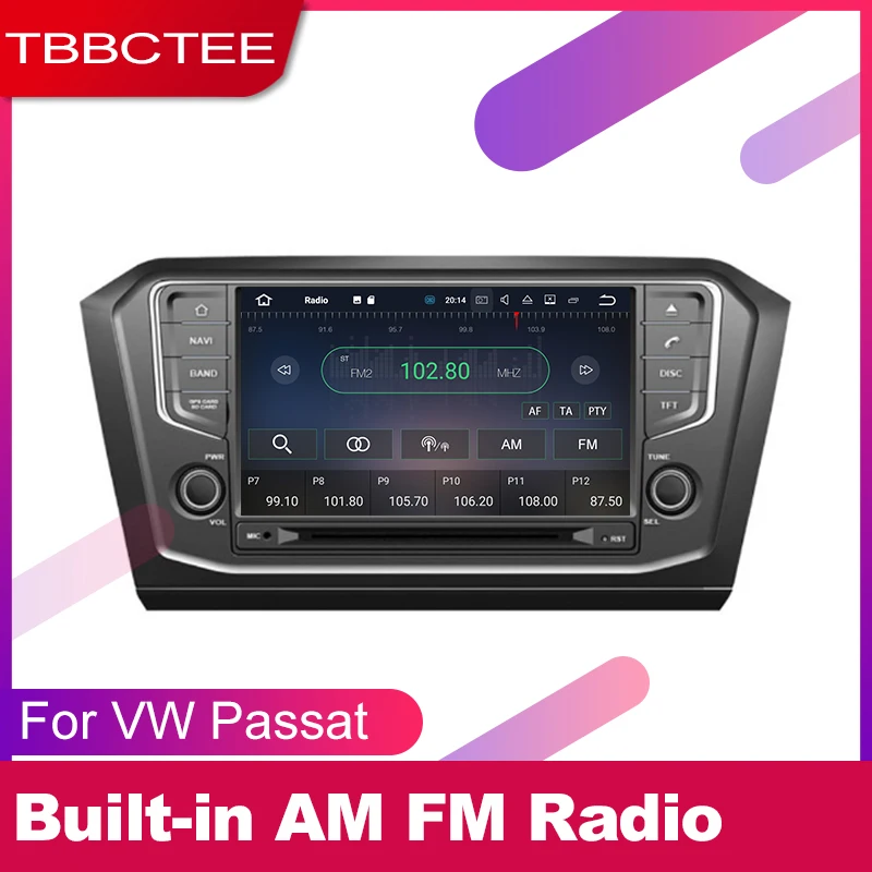 TBBCTEE 2 DIN Автомобильный dvd-плеер gps-навигатор для Volkswagen VW Passat~ автомобильное мультимедиа андроид экран системы радио