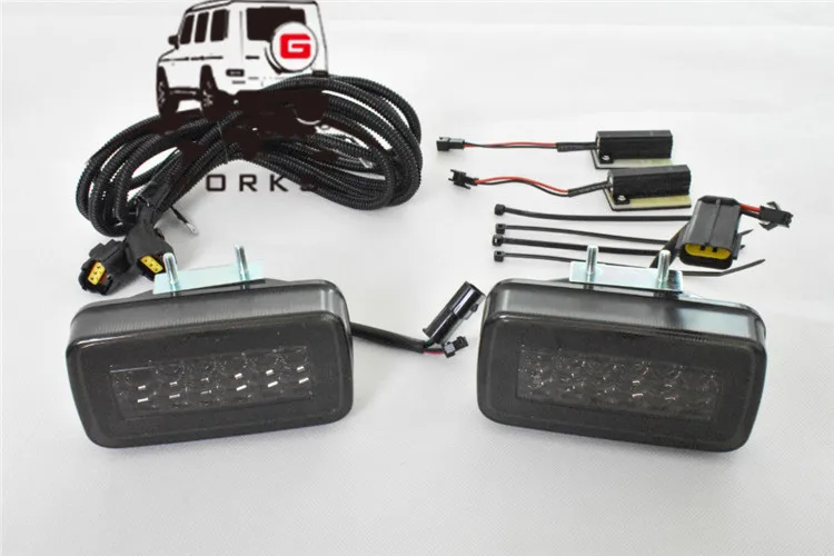  rear bumper LED W463 (7)