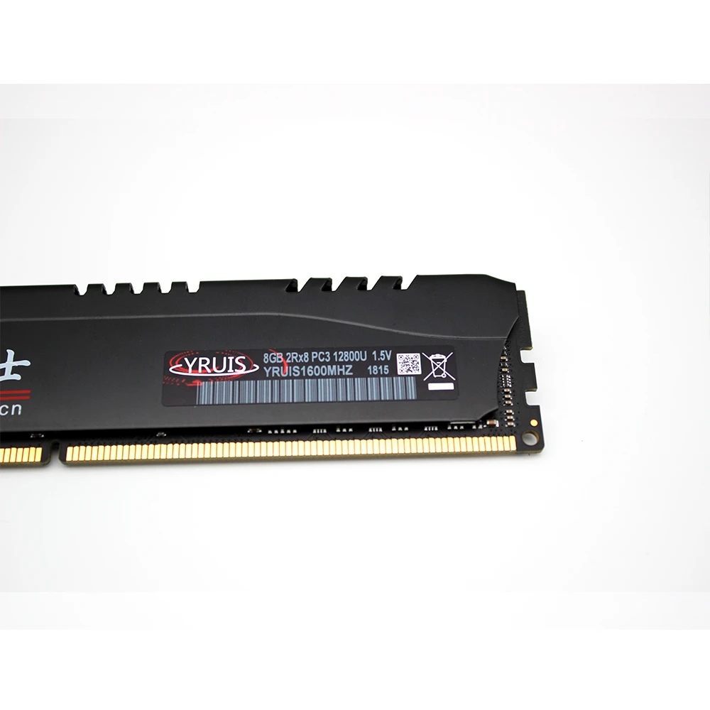 8GB (1x8GB) DDR3 DIMM Desktop PC3-12800 DDR3-1600MHz 1.5V 240-Pin DDR3 Desktop Memory