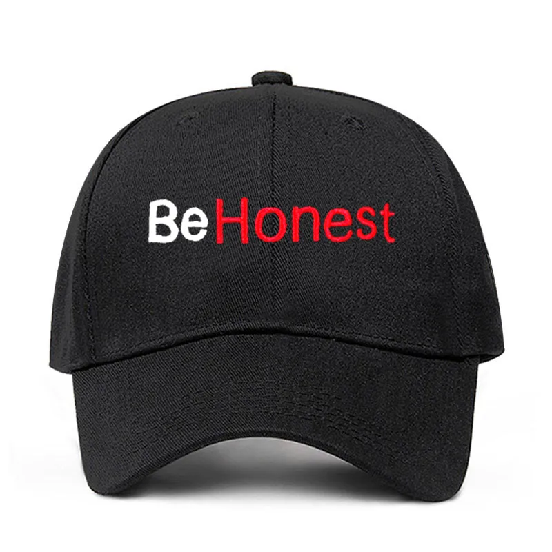 BeHonest мужская шляпа с буквенным дизайном вышитая бейсболка для папы Be Honest бейсболка для женщин унисекс