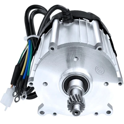 

DC48V/60V/72V 1000W 3200rpm Differential brushless motor.electric bicycle bldc engine.5 holes 16 teeth,Hall feedback,DIY