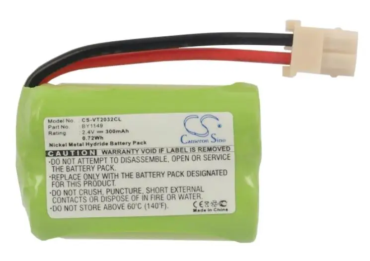 Cameron sino 300mah аккумулятор для V TECH VT2032 VT2032RD VT2032WT BY1149 аккумуляторная батарея для телефона