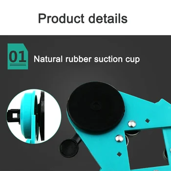 

Drill Bit Tile Glass Hole Locator Saw Core Bit Guide Opening Adjustable 4-83mm THIN889