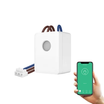 

2020 Broadlink Bestcon SCB1E Smart Wifi Module 16A Metering Switch Metering Wi-Fi Control Box Werkt Met Alexa Google Assistent