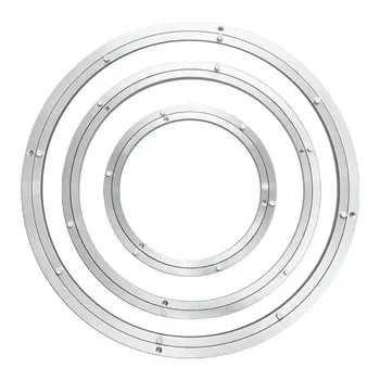 14-100CM Diameter Aluminium Alloy Spinning Lazy Susan Organizer Turntable Hardware for Table