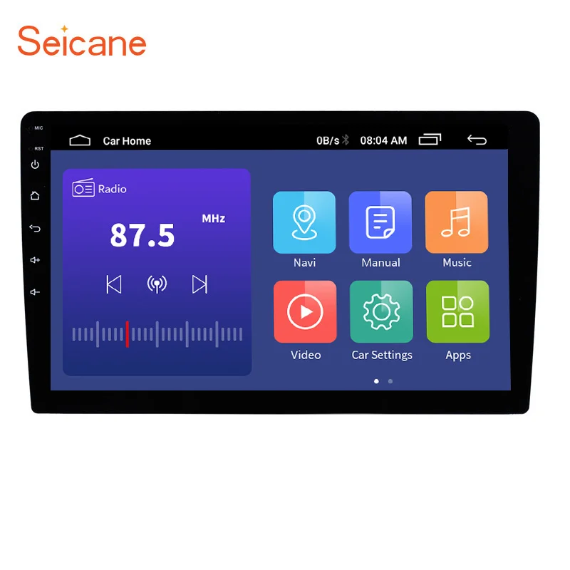 Автомобильный мультимедийный плеер Seicane универсальная мультимедийная система