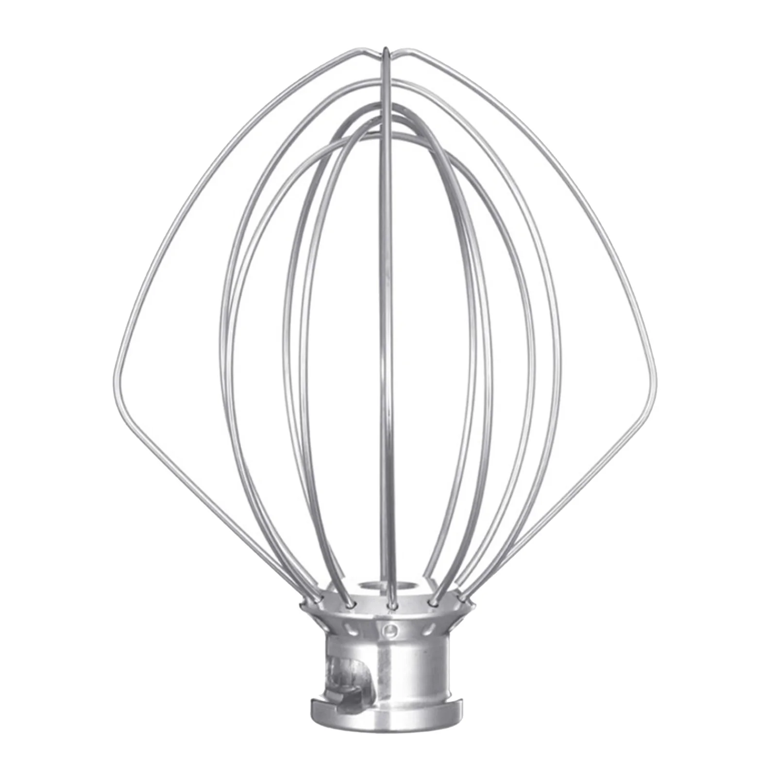 Stainless Steel Wire Whip Mixer Attachment 6-Wire Whisk Replace Kitchen Egg Cream Beater Stainless Steel Wire Whip Mixer Attachment 6-Wire Whisk Replace Kitchen Egg Cream Beater