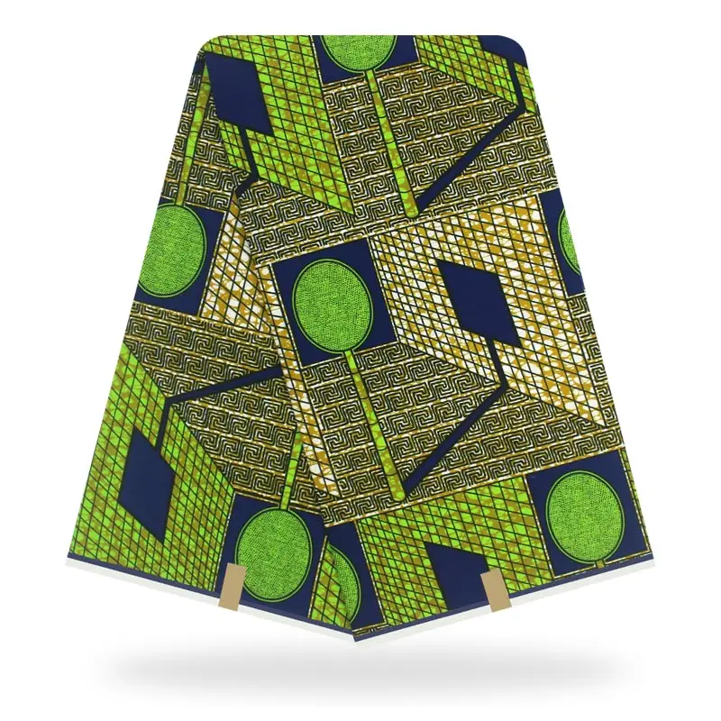 Настоящий воск Анкара африканская ткань Воск Принт высокое качество ткани африканская хлопок африканская ткань принт