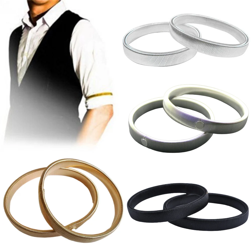 Spring Armband Shirt Sleeves Holders Shirt Sleeve Armbands Armband Bracelet 