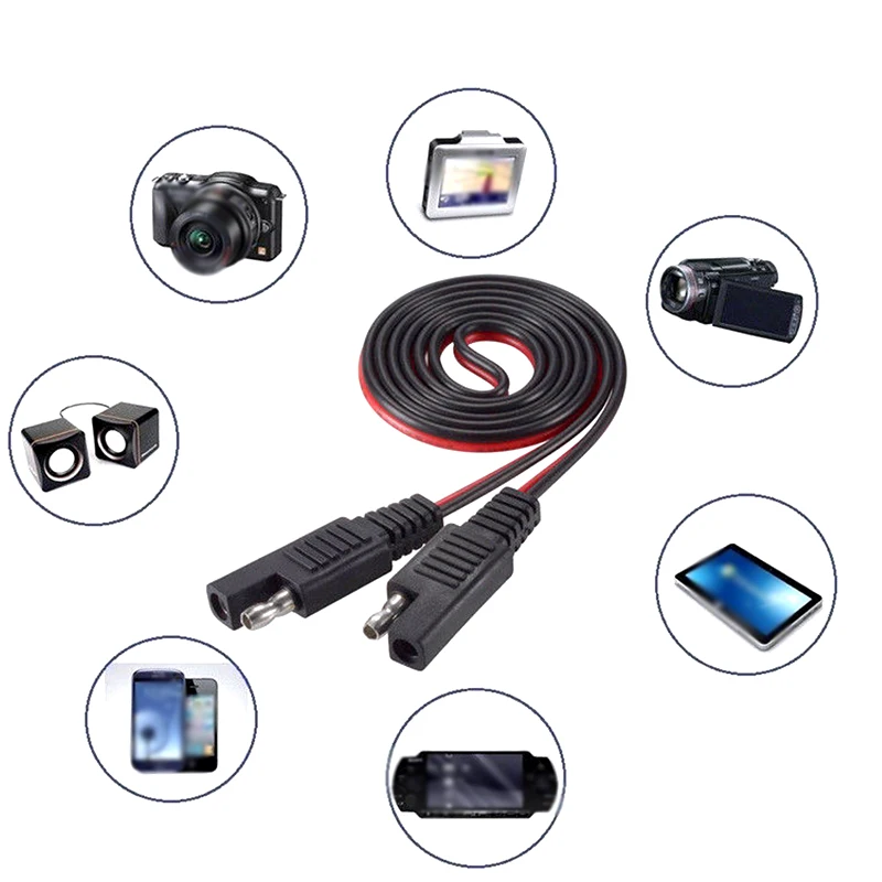 Легко Применение вольтметр UV прочная Портативный 12-24V с двойным дисплеем, Порты и разъёмы Автомобиль Мотоцикл зарядки телефона SAE к USB