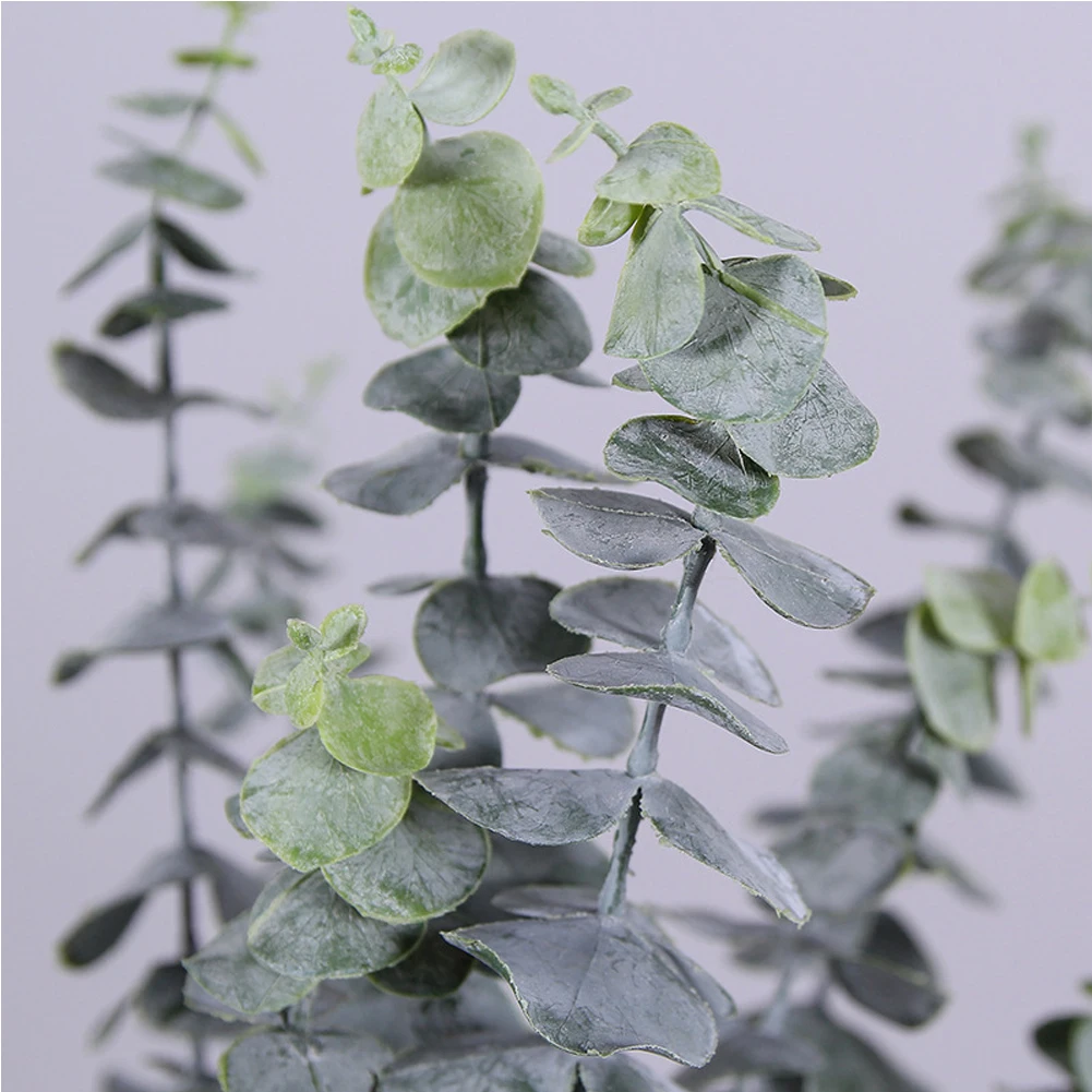 Office Delicate Bedroom DIY Flexible Home Eucalyptus Leaves Wedding Decor Craft Simulation Table Artificial Plants Garden Party