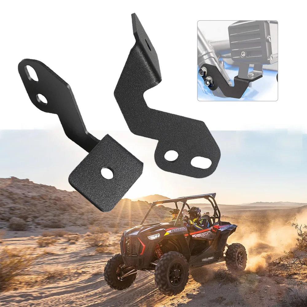 A-Pillar Led Light Pods Mount Bracket for Polaris RZR XP 900 1000 S900 S1000 ATV Parts Mounting Holder