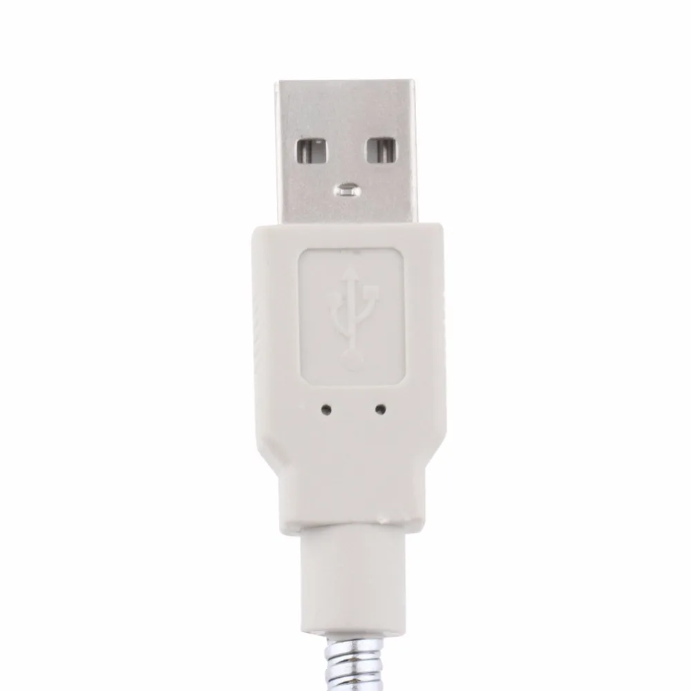 Прочный USB Мини Гибкий светодиодный вентилятор с часами и светодиодный светильник-Крутой гаджет сохраняет прохладу и отображение времени для портативных ПК