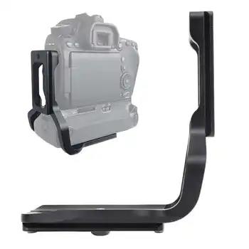

Aluminium Alloy L-shaped Quick Release Plate Vertical Shooting Hand Grip Bracket for Canon EOS 70D 80D DSLR Camera