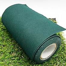 DIY ремонт соединяющий нетканый материал декоративный искусственный дерн самоклеющийся газон нескользящий, водонепроницаемый фиксирующий рулон лента "Трава"