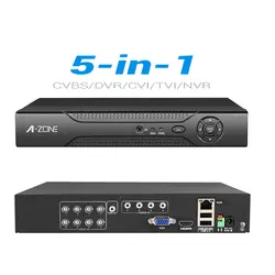 8CH CCTV DVR 1080P Мини DVR 5в1 для CCTV комплект VGA HDMI система безопасности мини NVR для 1080P IP камера цифровой видеорегистратор Onvif PTZ H.264