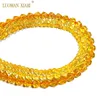 Fine AAA 100% Natural Faceted Citrine Round Natural Stone Beads Yellow Crystal For Jewelry Making Diy Bracelet Necklace 6/8/10MM 5