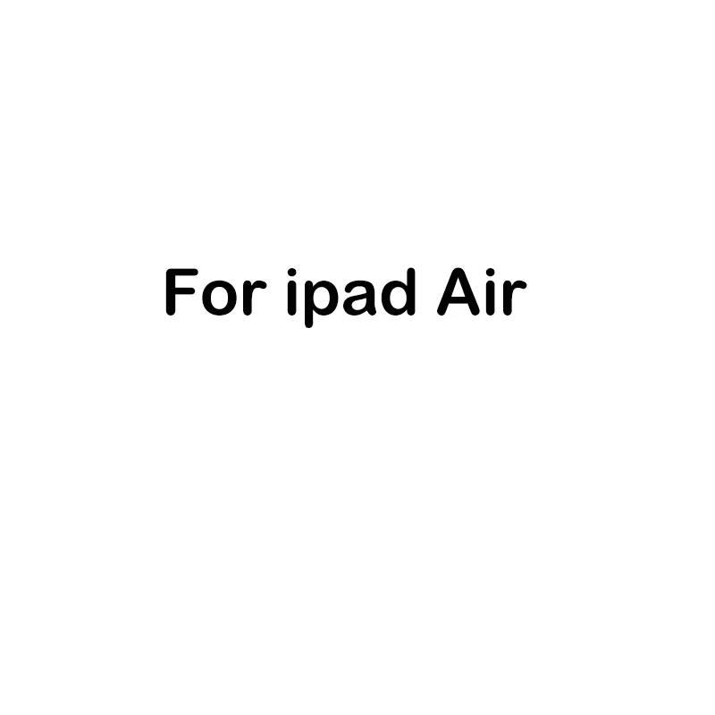 Мягкий силиконовый чехол для планшета для Apple iPad mini 4 5 Чехол для iPad Air 2 9,7 Pro 10,5 прозрачный чехол-бампер - Цвет: iPad Air