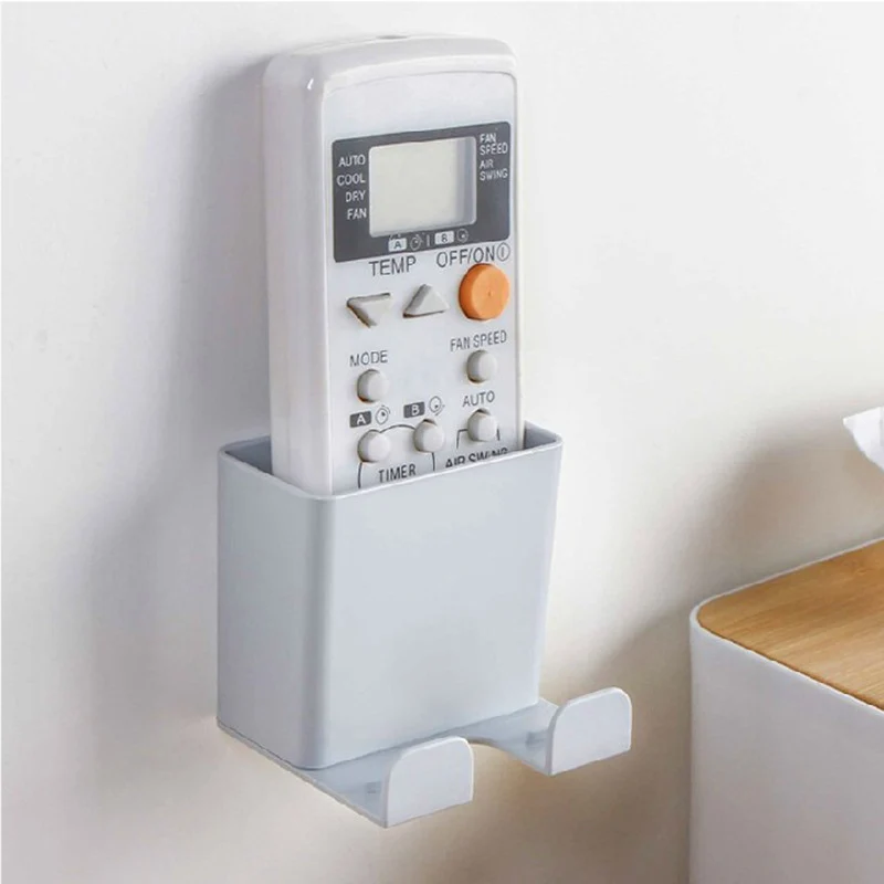 

Remote Control Holder Organiser Storage Caddy Smart TV Holder Home Wall Mount L99