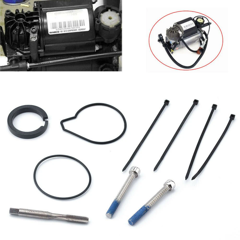 de reparación de sello de bomba de compresor suspensión neumática, anillo de pistón para VW para BWM X5|Partes de amortiguador| - AliExpress