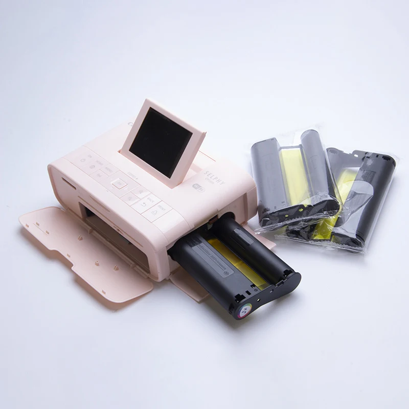UniPlus 3 шт. чернильная бумага для печати Canon Selphy Серии CP CP1200 CP1300 CP910 CP900 чернильная лента кассета фотопринтер KP-36IN