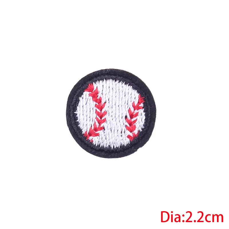 Prajna DIY Bandage Embroidered Patches For Clothing Sport Ball Patch Iron On Stickers Cute Patch Kiss Lip Badge Applique Decor F - Color: 4299