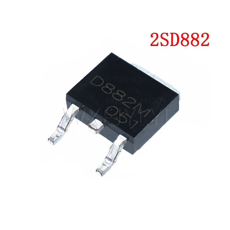 100 шт. 2SD882 D882 SOT89 SOT SMD новый оригинальный | Электронные компоненты и принадлежности