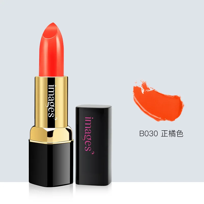 Прочная водостойкая помада не легко наклеить чашку Классическая Помада Увлажняющий кровавый апельсин помада - Цвет: B030