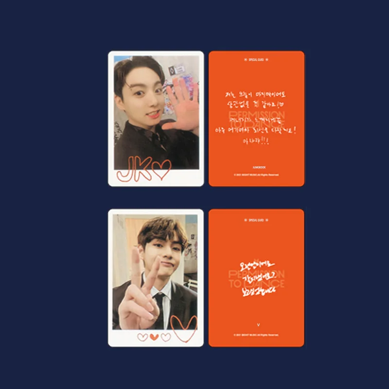 KPOP Bangtan Boys Concertcard Smallcard Randomcard Polaroid Sweatercard LOMOcard Postcard K-POP BangtanBoys Thank You Card