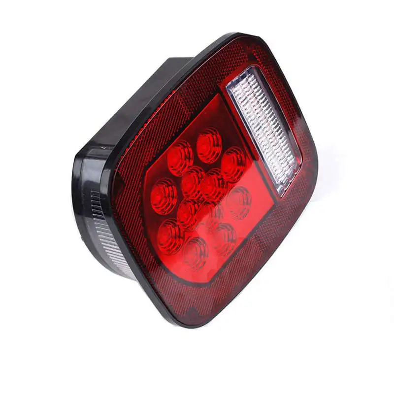 2 x красный/белый 39Led стоп-поворотник задний/Обратный лицензионный свет для грузовика, трейлера лодка для Rv Jeep TJ CJ Yj Jk