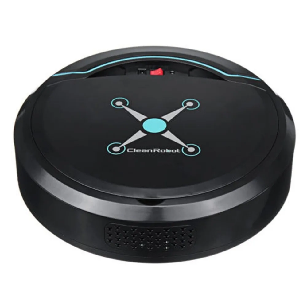 Newest Rechargeable Auto Robot Vacuum Cleaning Robot Automatic Smart Sweeping Floor Dirt Dust Hair Cleaner Home Sweeping Machine