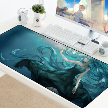 

Large 70X30cm XL Sexy Anime Mouse Pad Game Gamer Gaming Hatsune Miku Mousepad Keyboard Mats Grande Desk Protector Pad for CSGO
