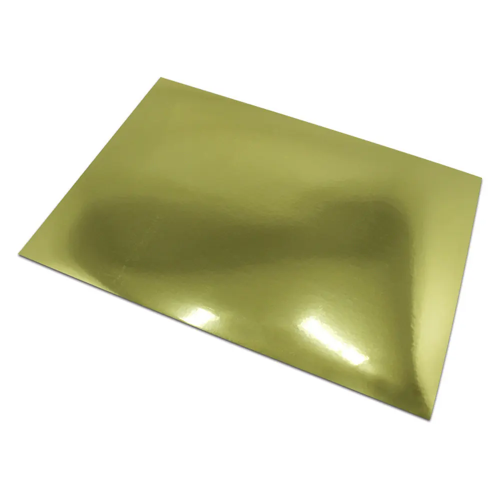21X29.7cm A4  PET不干胶打印纸   光面金
